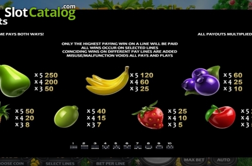 Οθόνη8. Fruit Serenity Κουλοχέρης