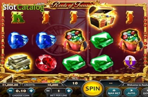 Οθόνη3. Reels of Treasure Κουλοχέρης