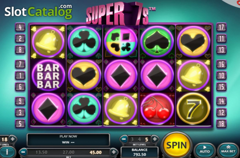 Οθόνη3. Super 7s (Nucleus Gaming) Κουλοχέρης