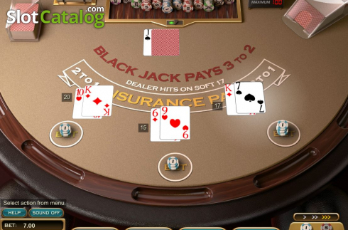 Οθόνη3. American Blackjack (Nucleus Gaming) Κουλοχέρης 