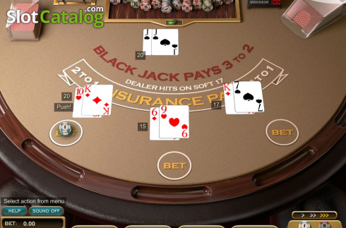 Οθόνη4. American Blackjack (Nucleus Gaming) Κουλοχέρης 