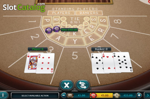 Οθόνη3. Baccarat (Nucleus Gaming) Κουλοχέρης