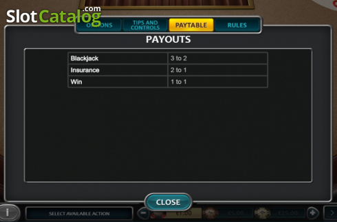 Οθόνη5. European Blackjack (Nucleus Gaming) Κουλοχέρης