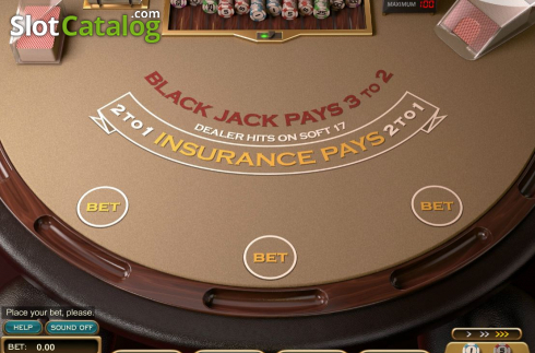 Οθόνη2. Single Deck Blackjack (Nucleus Gaming) Κουλοχέρης