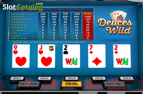 Οθόνη3. Deuces Wild (Nucleus Gaming) Κουλοχέρης