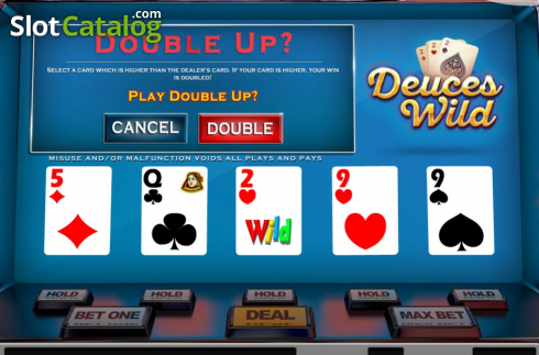 Οθόνη4. Deuces Wild (Nucleus Gaming) Κουλοχέρης