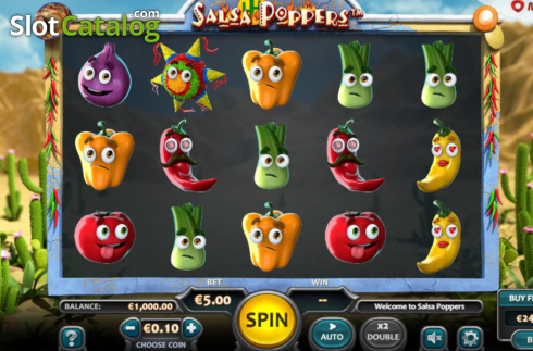 Οθόνη3. Salsa Poppers Κουλοχέρης