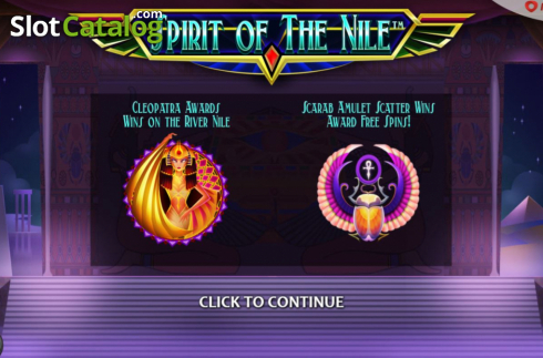Οθόνη2. Spirit Of The Nile Κουλοχέρης