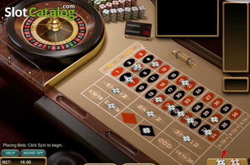 Οθόνη2. American Roulette (Nucleus Gaming) Κουλοχέρης 
