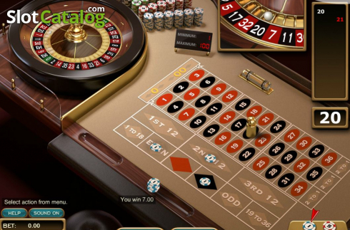 Οθόνη4. American Roulette (Nucleus Gaming) Κουλοχέρης 