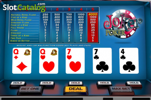 Οθόνη3. Joker Poker (Nucleus Gaming) Κουλοχέρης
