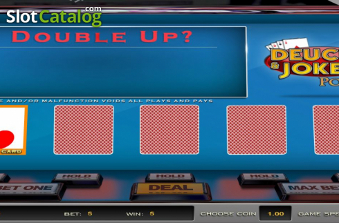 Οθόνη5. Deuces & Jokers Poker (Nucleus Gaming) Κουλοχέρης