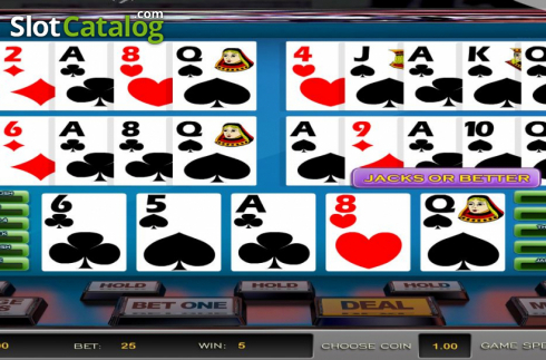 Οθόνη6. Double Bonus Poker (Nucleus Gaming) Κουλοχέρης 