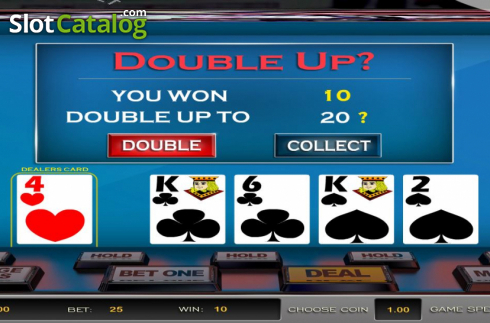 Οθόνη9. Double Bonus Poker (Nucleus Gaming) Κουλοχέρης 