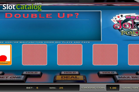 Οθόνη5. Double Joker Poker (Nucleus Gaming) Κουλοχέρης