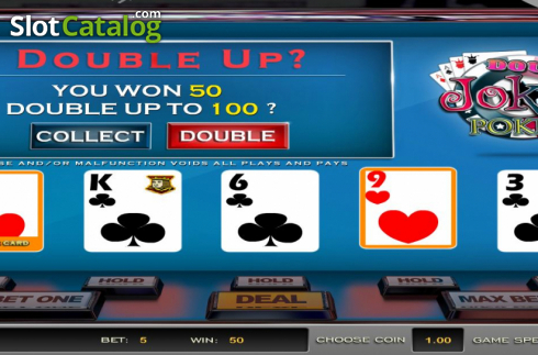 Οθόνη6. Double Joker Poker (Nucleus Gaming) Κουλοχέρης