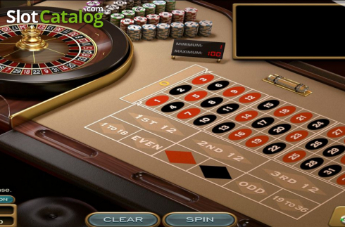 Οθόνη2. European Roulette (Nucleus Gaming) Κουλοχέρης