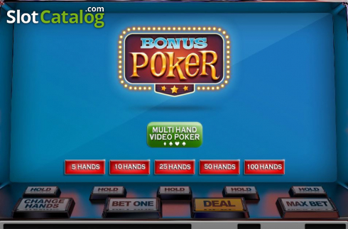 Οθόνη2. Bonus Poker MH (Nucleus Gaming) Κουλοχέρης