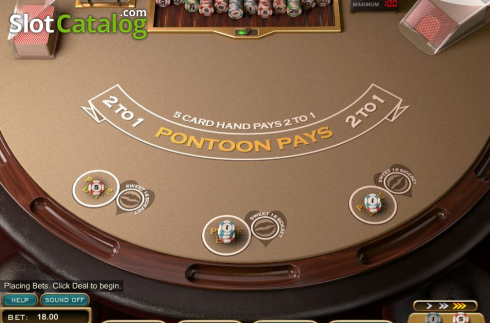 Οθόνη2. Pontoon (Nucleus Gaming) Κουλοχέρης