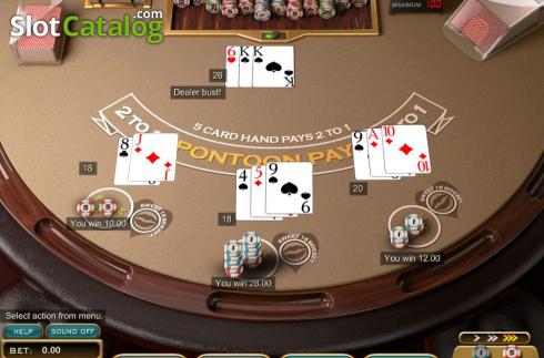 Οθόνη4. Pontoon (Nucleus Gaming) Κουλοχέρης