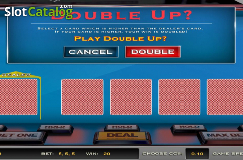 Οθόνη5. Pyramid Poker Double Jackpot Poker (Nucleus Gaming) Κουλοχέρης 