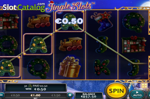 Οθόνη3. Jingle Slots Κουλοχέρης