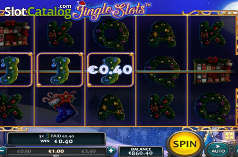 Οθόνη5. Jingle Slots Κουλοχέρης