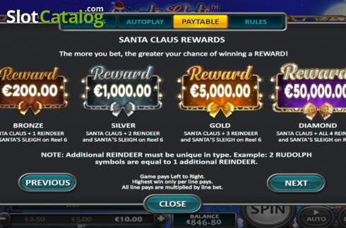 Οθόνη7. Jingle Slots Κουλοχέρης
