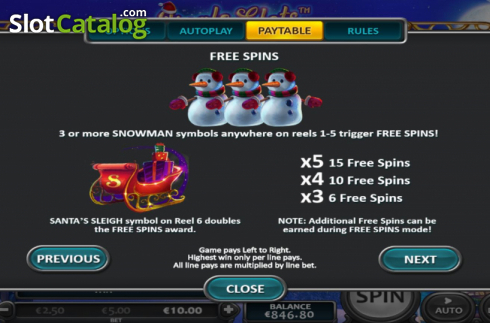 Οθόνη8. Jingle Slots Κουλοχέρης