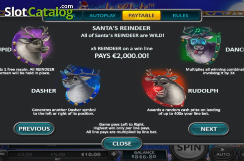 Οθόνη9. Jingle Slots Κουλοχέρης