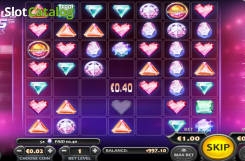 Οθόνη3. Glorious Gems Κουλοχέρης 