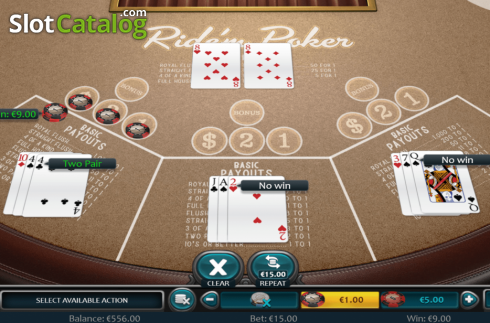 Οθόνη4. Ride'm Poker (Nucleus Gaming) Κουλοχέρης