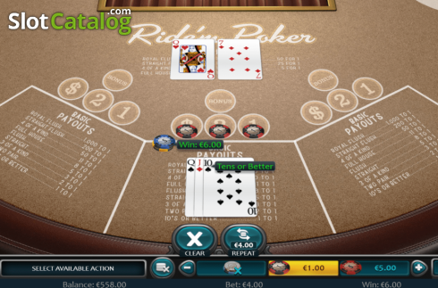 Οθόνη5. Ride'm Poker (Nucleus Gaming) Κουλοχέρης