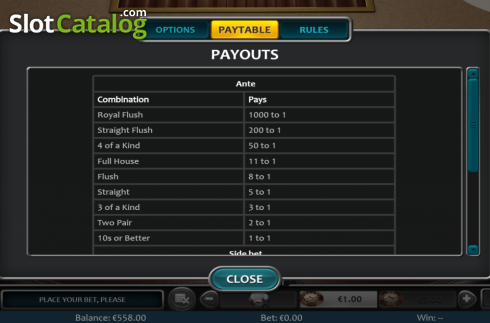 Οθόνη6. Ride'm Poker (Nucleus Gaming) Κουλοχέρης
