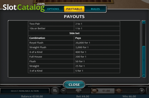 Οθόνη7. Ride'm Poker (Nucleus Gaming) Κουλοχέρης