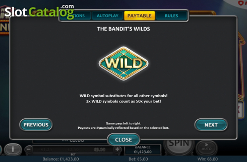 Οθόνη9. No Limit Bandit Κουλοχέρης