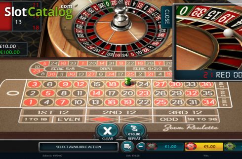 Οθόνη4. Zoom Roulette (Nucleus Gaming) Κουλοχέρης 