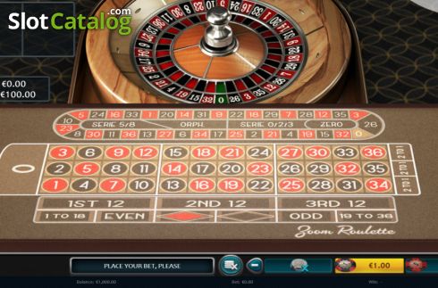 Οθόνη2. Zoom Roulette (Nucleus Gaming) Κουλοχέρης 