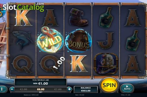 Οθόνη3. Kraken Deep Wins Κουλοχέρης