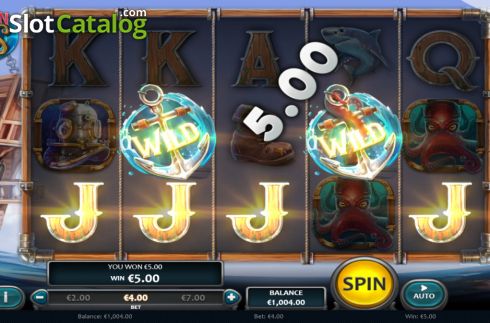 Οθόνη5. Kraken Deep Wins Κουλοχέρης