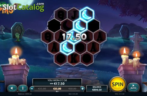Οθόνη4. Spooktacular Spins Κουλοχέρης