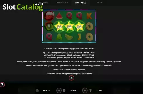 Οθόνη7. Tropical Splash Κουλοχέρης