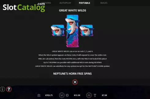 Οθόνη4. Shark Spin Κουλοχέρης