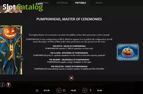 Οθόνη9. The Haunted Carnival Κουλοχέρης