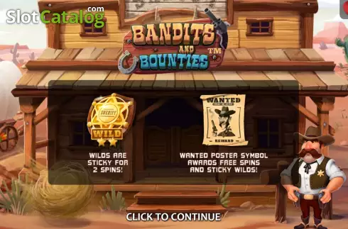 Οθόνη2. Bandits and Bounties Κουλοχέρης