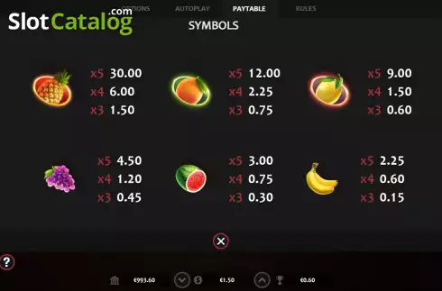 Οθόνη9. Juicy Bonanza Κουλοχέρης