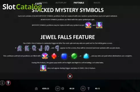 Οθόνη5. Jewel Falls Κουλοχέρης