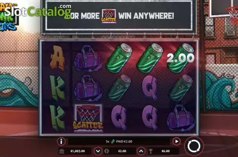 Οθόνη5. Slam Dunk Spins Κουλοχέρης