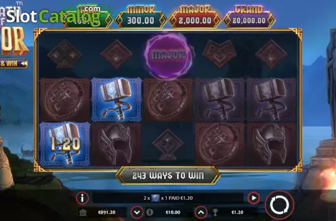 Οθόνη3. Wrath of Thor (Nucleus Gaming) Κουλοχέρης