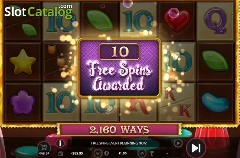 Οθόνη5. Sugar and Spins Κουλοχέρης